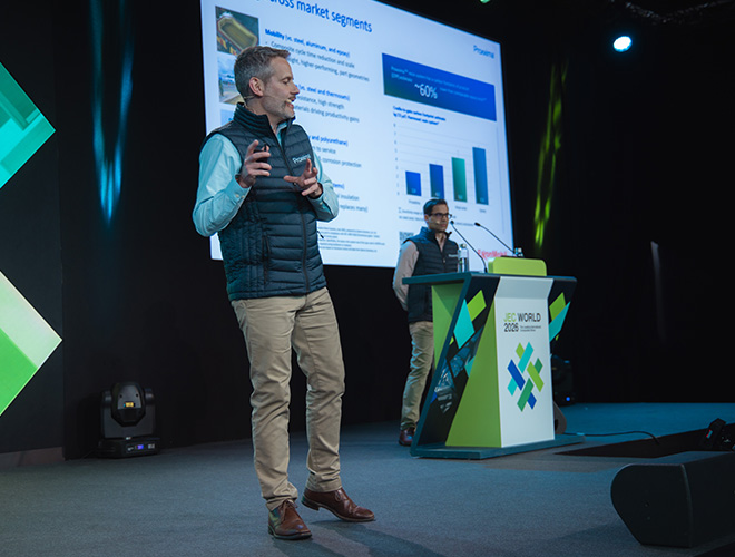 Andy West presents at JEC 2026