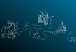 Line drawing of Proxxima-based infrastructure uses